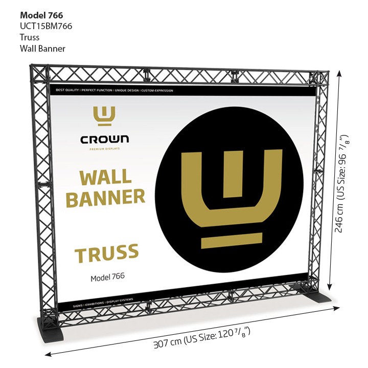 Crown Truss Stand  Truss Banner