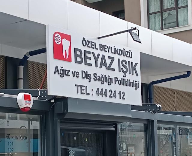 Diş Hekimi ve Poliklinik Tabelası